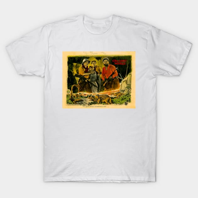 The Lost World (1925) T-Shirt by FilmCave